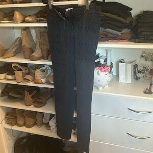 Katherine Barclay size 2 lace cropped dress pants